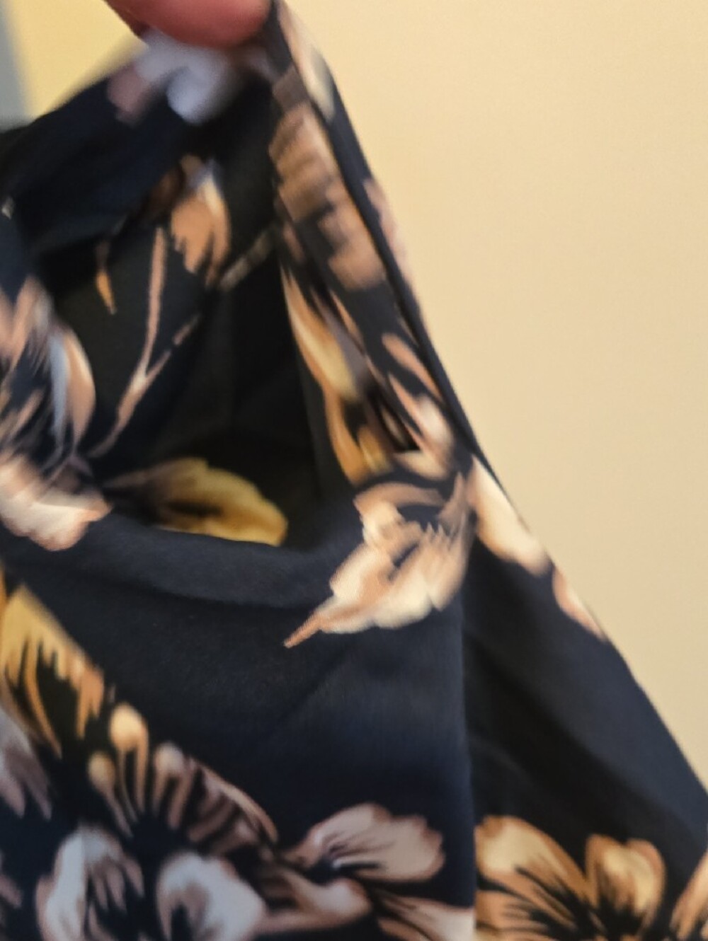 Band of Gypsies Navy Blue Floral Bustier Mini Dress - Picture 4 of 6